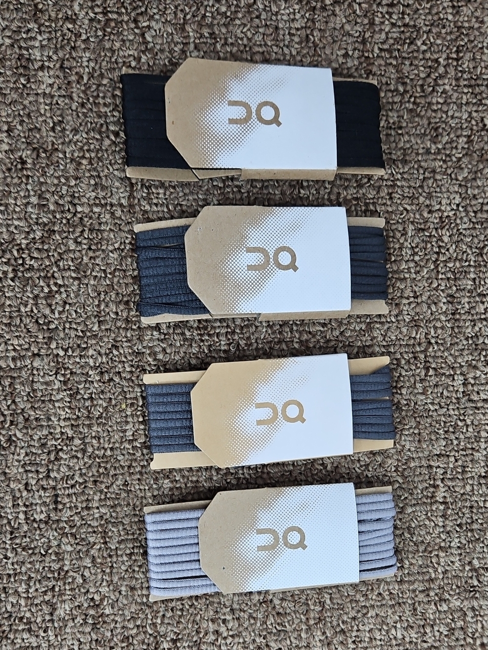 Lot of 4 On Running Shoelaces NEW Cloud Walking Shoes Workout Sneakers
